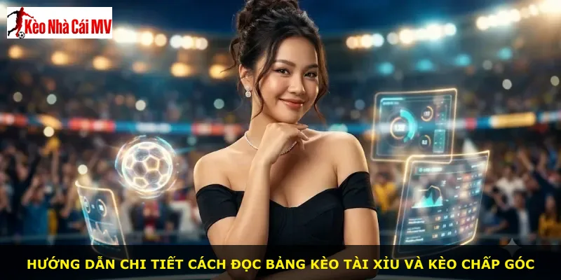 Hướng dẫn chi tiết cách đọc bảng kèo tài xỉu và kèo chấp góc